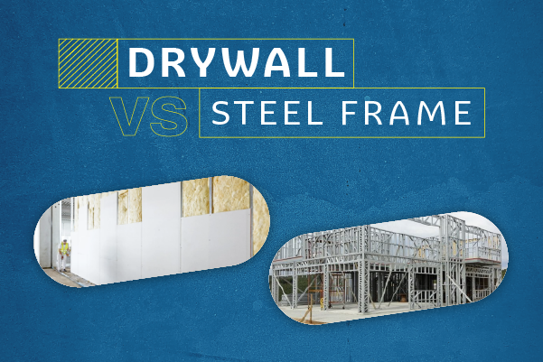 Drywall X Steel Frame: qual a diferença entre os dois sistemas de construção a seco?